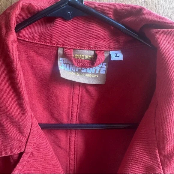 NWOT Big Bud Press Short Sleeve Jumpsuit - Paprika - Picture 4 of 7